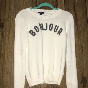 Gap sweater